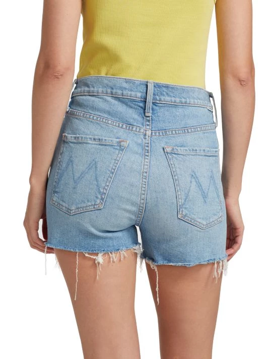 Mother The Scrapper High-Rise Stretch Cut-Off Jean Shorts 7 Mother The Scrapper High-Rise Stretch Cut-Off Jean Shorts - Image 5