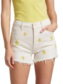 Mother The Tomcat Kick Fray Embroidered Stretch Cut-Off Jean Shorts 11 Mother The Tomcat Kick Fray Embroidered Stretch Cut-Off Jean Shorts -Cheap Mother And Heron Store unnamed file 1029