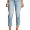 Mother The Tomcat High-Rise Ankle Straight-Leg Jeans -Cheap Mother And Heron Store unnamed file 103