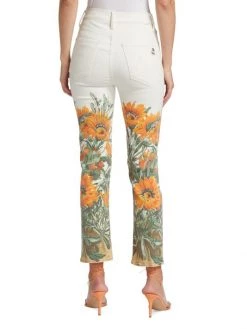 Mother Floral High-Waist Ankle Jeans 13 Mother Floral High-Waist Ankle Jeans -Cheap Mother And Heron Store unnamed file 1038