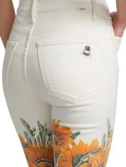 Mother Floral High-Waist Ankle Jeans 14 Mother Floral High-Waist Ankle Jeans -Cheap Mother And Heron Store unnamed file 1039