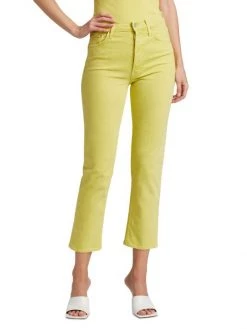 Mother The Tomcat Mid-Rise Stretch Crop Flare Jeans -Cheap Mother And Heron Store unnamed file 1043