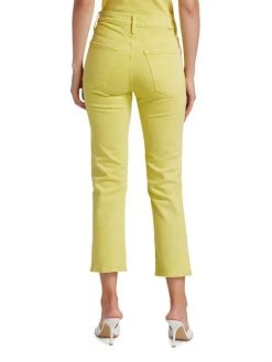 Mother The Tomcat Mid-Rise Stretch Crop Flare Jeans -Cheap Mother And Heron Store unnamed file 1045