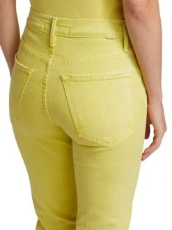 Mother The Tomcat Mid-Rise Stretch Crop Flare Jeans -Cheap Mother And Heron Store unnamed file 1046