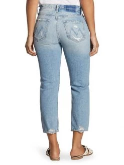 Mother The Tomcat High-Rise Ankle Straight-Leg Jeans 7 Mother The Tomcat High-Rise Ankle Straight-Leg Jeans -Cheap Mother And Heron Store unnamed file 105