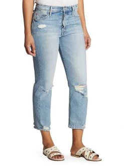 Mother The Tomcat High-Rise Ankle Straight-Leg Jeans 8 Mother The Tomcat High-Rise Ankle Straight-Leg Jeans -Cheap Mother And Heron Store unnamed file 106
