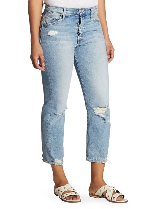 Mother The Tomcat High-Rise Ankle Straight-Leg Jeans 5 Mother The Tomcat High-Rise Ankle Straight-Leg Jeans - Image 4