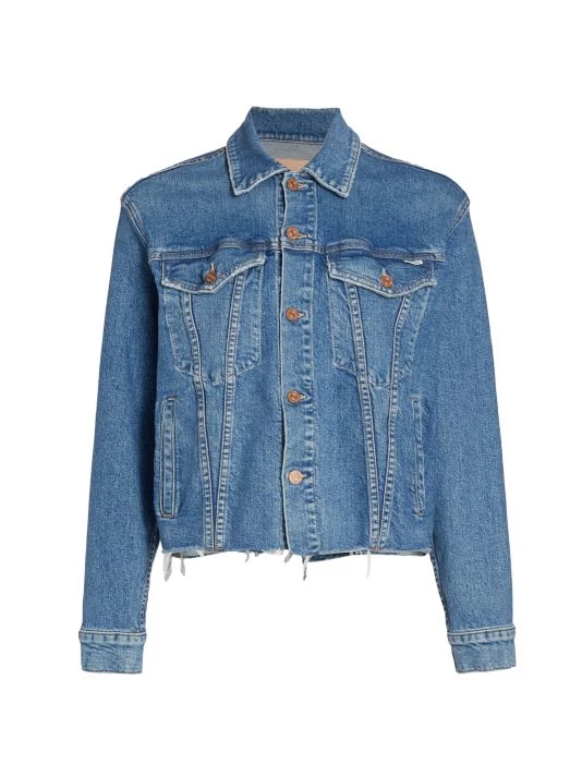 Mother The Cut Drifter Denim Jacket 3 Mother The Cut Drifter Denim Jacket