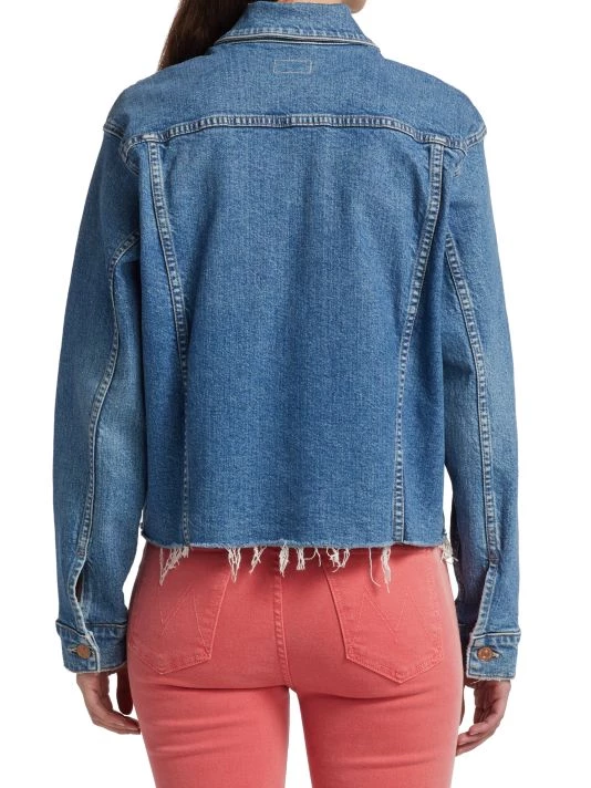 Mother The Cut Drifter Denim Jacket 7 Mother The Cut Drifter Denim Jacket - Image 5