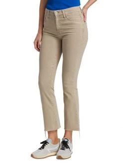 Mother The Insider Mid-Rise Stretch Crop Flare Jeans -Cheap Mother And Heron Store unnamed file 1136