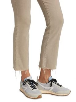 Mother The Insider Mid-Rise Stretch Crop Flare Jeans -Cheap Mother And Heron Store unnamed file 1138