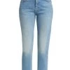 Mother The Scrapper Ankle Mid-Rise Stretch Crop Straight-Leg Jeans -Cheap Mother And Heron Store unnamed file 1140