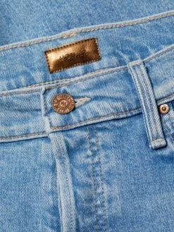 Mother The Scrapper Ankle Mid-Rise Stretch Crop Straight-Leg Jeans -Cheap Mother And Heron Store unnamed file 1146