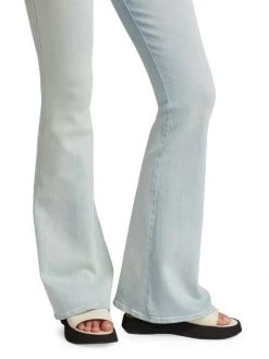 Mother The Super Cruiser Mid-Rise Stretch Flared Jeans -Cheap Mother And Heron Store unnamed file 1166