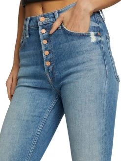 Mother The Pixie Cropped Mid-Rise Jeans 14 Mother The Pixie Cropped Mid-Rise Jeans -Cheap Mother And Heron Store unnamed file 1194