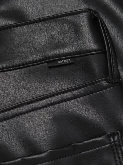 Mother The Weekender Mid-Rise Faux-Leather Flare Jeans 15 Mother The Weekender Mid-Rise Faux-Leather Flare Jeans -Cheap Mother And Heron Store unnamed file 120