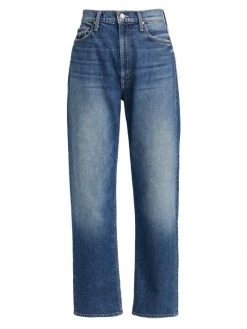 Mother High-Rise Study Hover Jeans