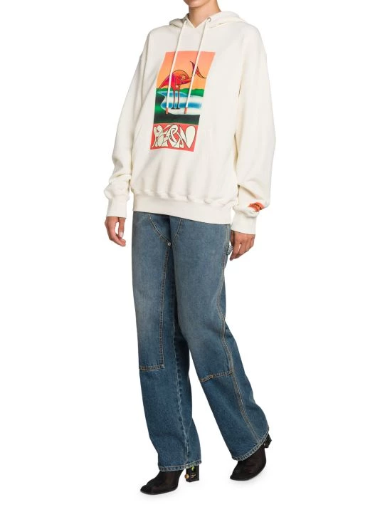 Heron Preston Heron Abstract Logo Hoodie 4 Heron Preston Heron Abstract Logo Hoodie - Image 2