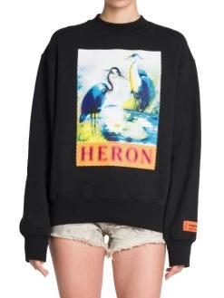 Heron Preston Halftone Heron Crewneck Sweatshirt -Cheap Mother And Heron Store unnamed file 1268