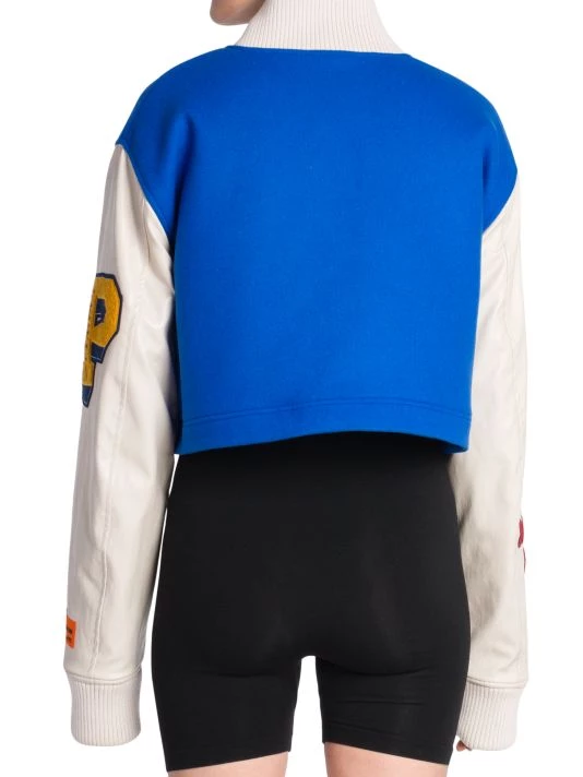 Heron Preston Heron Patches Varsity Jacket 7 Heron Preston Heron Patches Varsity Jacket - Image 5