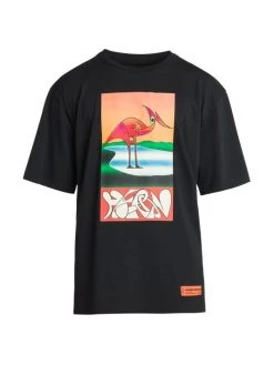 Heron Preston Heron Abstract Printed T-Shirt For Men