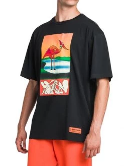 Heron Preston Heron Abstract Printed T-Shirt For Men -Cheap Mother And Heron Store unnamed file 1307