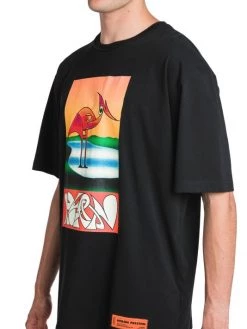 Heron Preston Heron Abstract Printed T-Shirt For Men -Cheap Mother And Heron Store unnamed file 1309