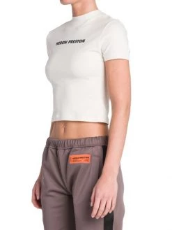 Heron Preston Cropped Logo T-Shirt -Cheap Mother And Heron Store unnamed file 1313