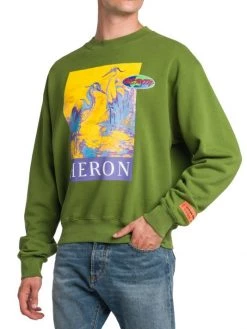 Heron Preston Heron Logo-Print Sweatshirt For Men -Cheap Mother And Heron Store unnamed file 1325