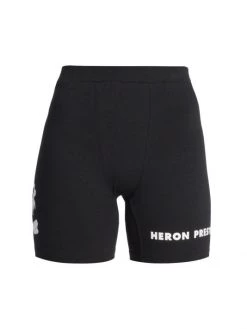Heron Preston Flaming Skull Cycling Shorts