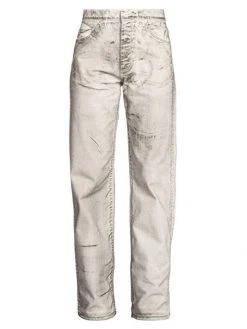 Heron Preston Overdyed Spray Straight Fit Jeans