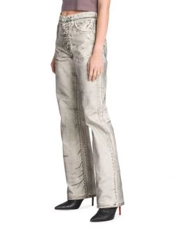 Heron Preston Overdyed Spray Straight Fit Jeans -Cheap Mother And Heron Store unnamed file 1354