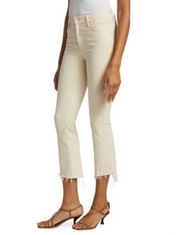 Mother The Insider Cropped Fray Jeans -Cheap Mother And Heron Store unnamed file 138