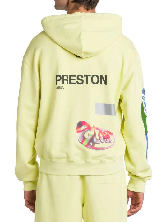 Heron Preston Global Collage Relaxed-Fit Hoodie For Men 7 Heron Preston Global Collage Relaxed-Fit Hoodie For Men - Image 5