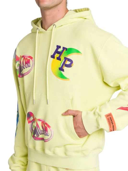 Heron Preston Global Collage Relaxed-Fit Hoodie For Men 8 Heron Preston Global Collage Relaxed-Fit Hoodie For Men - Image 6