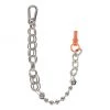 Heron Preston Silvertone Multichain Necklace For Men