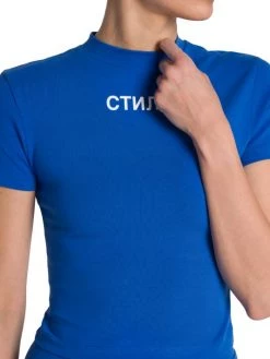 Heron Preston Cropped Flaming Skull Graphic T-Shirt -Cheap Mother And Heron Store unnamed file 1427