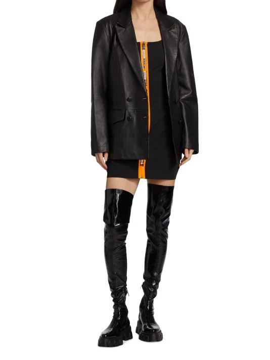 Heron Preston H.W.C. Zip-Front Minidress 4 Heron Preston H.W.C. Zip-Front Minidress - Image 2