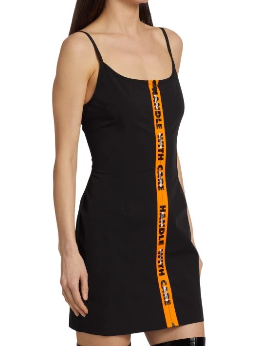 Heron Preston H.W.C. Zip-Front Minidress 6 Heron Preston H.W.C. Zip-Front Minidress - Image 4
