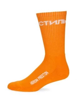 Heron Preston CTNMB Long Socks For Men