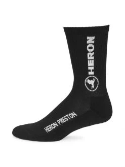 Heron Preston Logo Crew Socks For Men