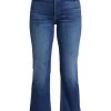 Mother The Tripper High-Rise Stretch Flare Ankle Jeans