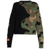 Heron Preston Camouflage Crewneck Sweater