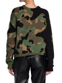 Heron Preston Camouflage Crewneck Sweater -Cheap Mother And Heron Store unnamed file 1533