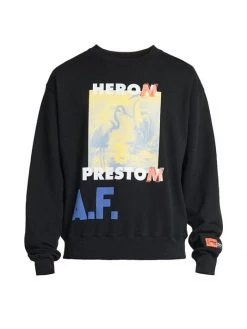 Heron Preston Authorized Logo-Print Sweatshirt For Men