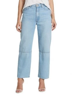 Mother Double Stack High-Rise Seamed Ankle Jeans -Cheap Mother And Heron Store unnamed file 158