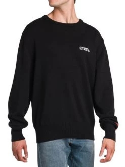 Heron Preston Ctnmb Knit Logo Sweater For Men -Cheap Mother And Heron Store unnamed file 1607
