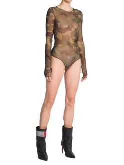 Heron Preston Camouflage Mesh Bodysuit -Cheap Mother And Heron Store unnamed file 1627