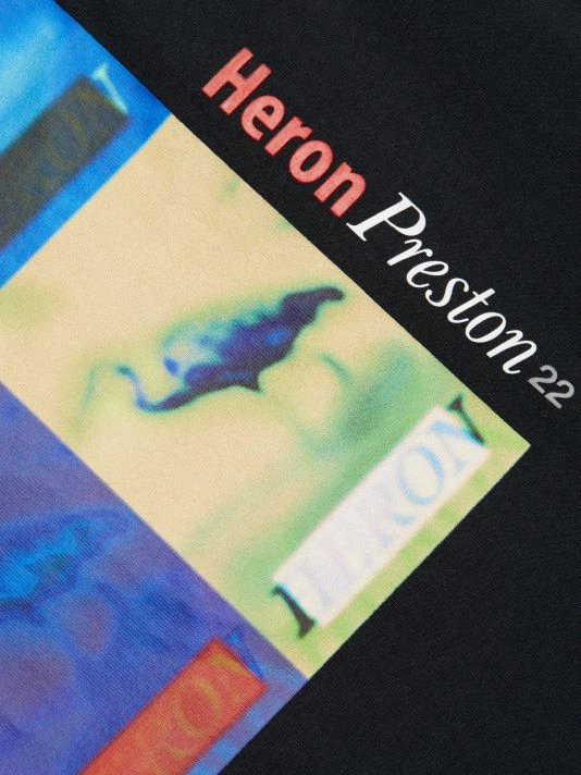 Heron Preston Checkered Graphic T-Shirt 8 Heron Preston Checkered Graphic T-Shirt - Image 6