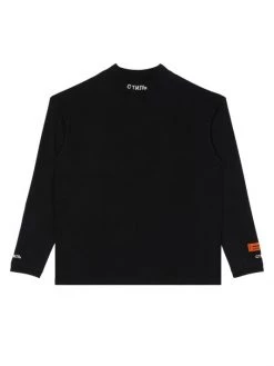 Heron Preston Long-Sleeve Logo Turtleneck For Men